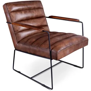 New York Tony Accent Chair in Antique Whiskey