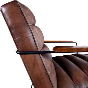 New York Tony Accent Chair in Antique Whiskey