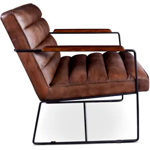 New York Tony Accent Chair in Antique Whiskey