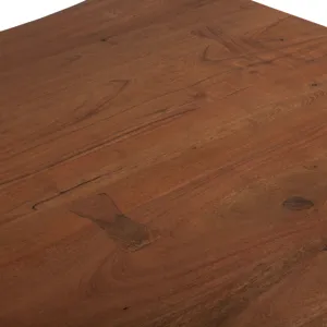 Organic Forge 94" Dining Table in Raw Walnut