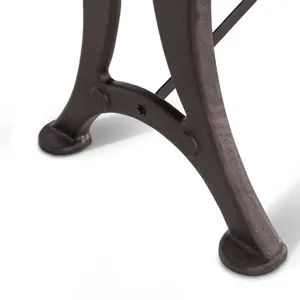 Organic Forge 72" Gathering Table in Raw Walnut