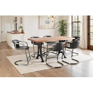 Organic Forge 72" Gathering Table in Raw Walnut