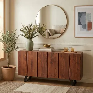 Organic Forge 68" Sideboard in Raw Walnut