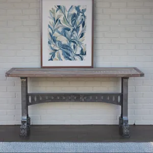 Old Mill 66" Console in Reclaimed Wood
