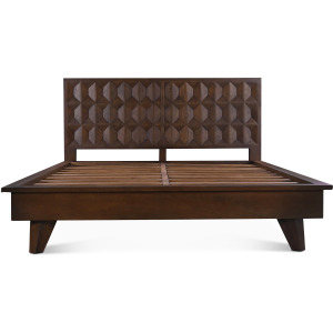 Palermo King Bed in Royal Brown