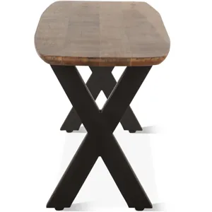 Rapallo 60" Bench in Natural Mango Wood