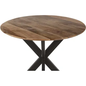 Rapallo 42" Round Gathering Table in Natural
