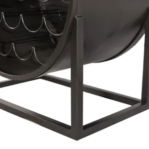 Roswell 23" Bar Cabinet in Natural Mango Wood and Iron