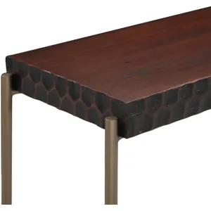Santa Cruz 58" Console Table in Two Tone
