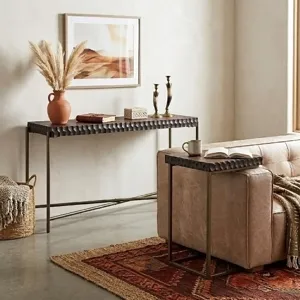 Santa Cruz 58" Console Table in Two Tone