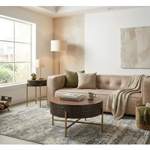 Grosvenor Milano 106" Sofa in Vintage Cream Top Grain Leather