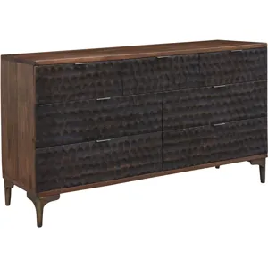 Santa Cruz 60" Dresser in Two Tone
