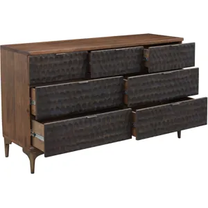 Santa Cruz 60" Dresser in Two Tone