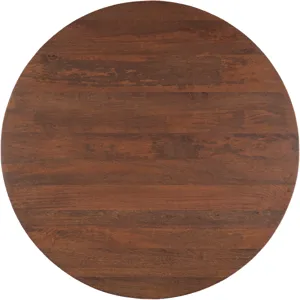 Santa Cruz 48" Round Gathering Table in Two Tone