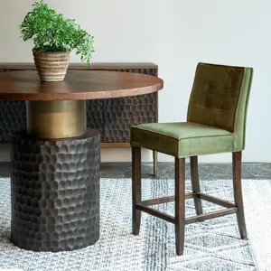 Santa Cruz 48" Round Gathering Table in Two Tone