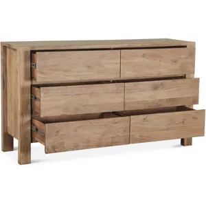 Sedona 60" Dresser in Brushed Acacia