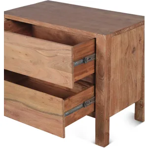 Sedona 32" Nightstand in Brushed Acacia