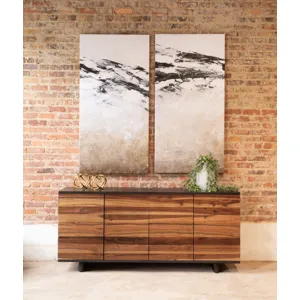Santa Fe 72" Four Door Sideboard in Natural Saal Wood