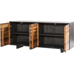 Santa Fe 72" Four Door Sideboard in Natural Saal Wood