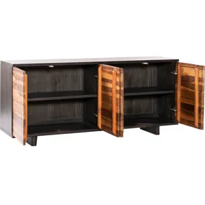 Santa Fe 72" Four Door Sideboard in Natural Saal Wood
