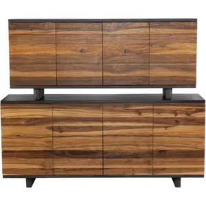 Santa Fe 72" Four Door Sideboard in Natural Saal Wood