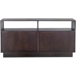 San Marino 64" Dresser in Raw Walnut and Ebony