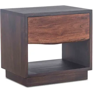 San Marino 24" Nightstand in Raw Walnut