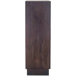 San Marino 34" Wide Tall Chest in Raw Walnut