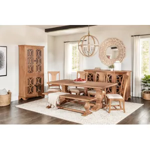 San Rafael 72" Bench in Antique Oak