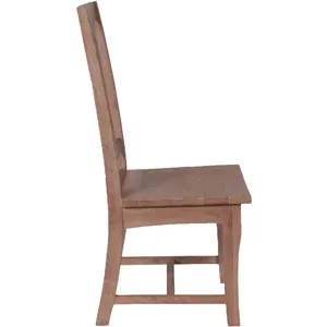 San Rafael 18" Wood Dining Chair in Antique Oak