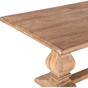 San Rafael 84" Dining Table in Antique Oak