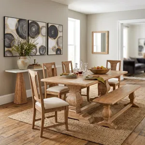 San Rafael 72" Bench in Antique Oak