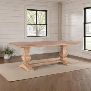 San Rafael 84" Dining Table in Antique Oak