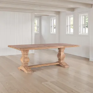 San Rafael 84" Dining Table in Antique Oak