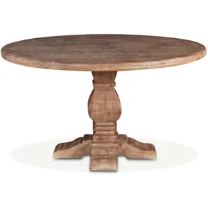 San Rafael 48" Round Dining Table in Antique Oak