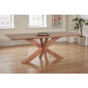 Tallinn 78" Dining Table in Weathered Acacia