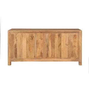 Taj 71" Dresser with Plinth Base in Whitewash