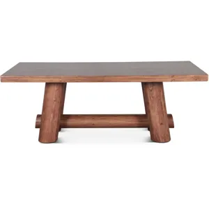Timbers Barrel 80" Dining Table in Light Vinegar Acacia