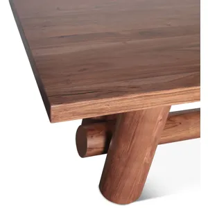 Timbers Barrel 94" Dining Table in Light Vinegar Acacia