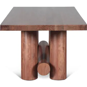 Timbers Barrel 94" Dining Table in Light Vinegar Acacia