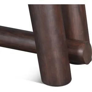 Timbers Barrel 80" Gathering Table in Vinegar Acacia