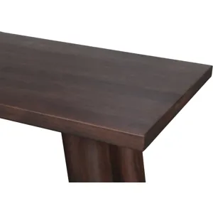 Timbers Barrel 80" Gathering Table in Vinegar Acacia