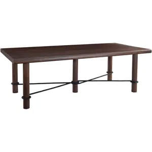 Timbers Lincoln 88" Dining Table in Vinegar Acacia