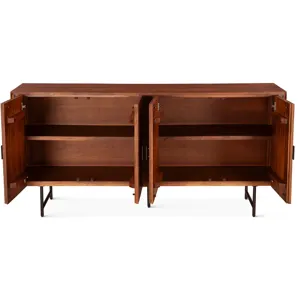 Verbania 67" Sideboard in Pecan Brown