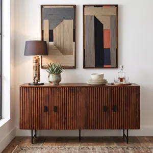 Verbania 67" Sideboard in Pecan Brown