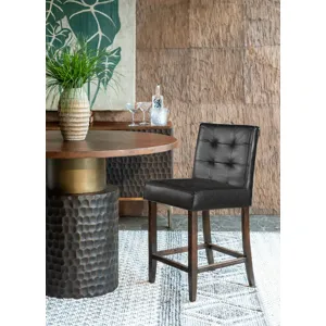 Santa Cruz 48" Round Gathering Table in Two Tone