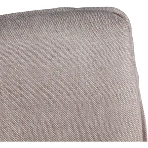 Grosvenor Buddy 20" Counter Chair in Beige Linen with Dark Legs