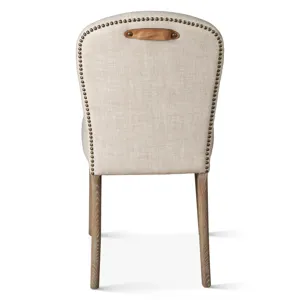 Upholstered Seating Jessie 18" Dining Chair in Beige Linen