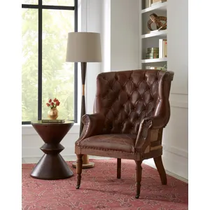 Jaipur 18" Round Accent Table in Two Tone