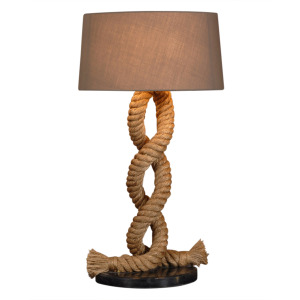Vintage Light Rope Table Lamp